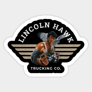 Lincoln Hawk Trucking Co. Sticker